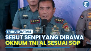 Pangkoarmada RI Sebut Senpi yang Dibawa Oknum TNI AL Penembak Bos Rental Sudah SOP, Bela Anak Buah?