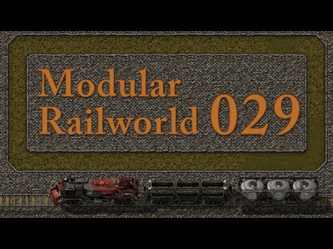 Factorio Modular Railworld #29 - Fuel for the Trains