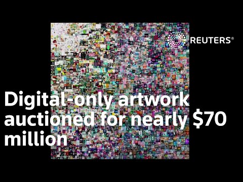 Digital-only artwork auctioned for nearly $70 million