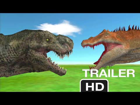 T Rex and Spinosaurus Trailer HD - ARBS Mobile