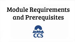 Module Requirements and Prerequisites