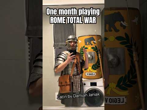 1 Month playing ROME TOTAL WAR! #rometotalwar #reenactment #history #legionary #romanhistory