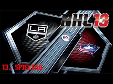 Let's Play NHL 13 #013 - Columbus Blue Jackets - Los Angeles Kings
