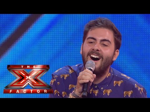 Andrea Faustini sings Try a Little Tenderness | Arena auditions Wk 1| The Xtra Factor UK 2014