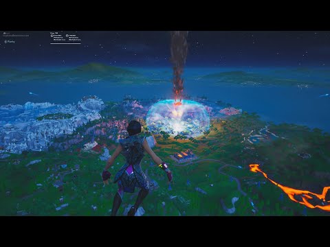 Fortnite season 10 live event! (The end of fortnite live event) (No commentary)