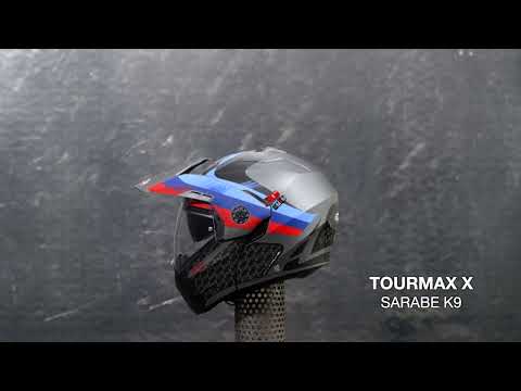 CABERG TOURMAX X Sarabe K9 - HELMET VIEW 360°
