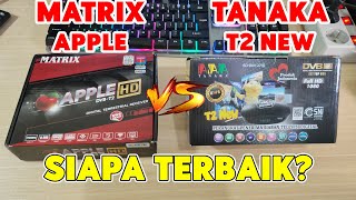 Download lagu Set Top Box Matrix Apple HD Merah VS STB Tanaka T2 New Oval | Set Top Box Terbaik di 2023 mp3