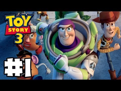 Toy Story 3 The Video-Game - Toy Box Mode - Episode 1 (HD Gameplay Walkthrough)