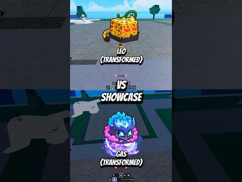 Leo Transformed vs Gas Transformed #dispecs #roblox #bloxfruit #bloxfruits