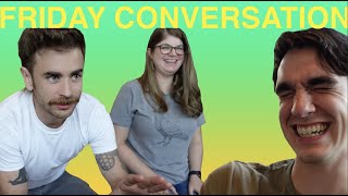 Friday's Can Get Weird | Shirt Color Debate, Olives, and Camera Smiles