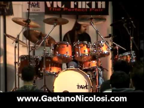 Gaetano Nicolosi Drum Clinic (Over The Edge)