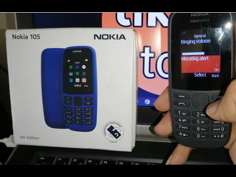 nokia 105 ss mobile me vibrating alert kaise on kare !! how to turn on vibrating alert on nokia 105