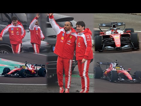 Lewis Hamilton & Charles Leclerc driving the 2026 Ferrari SF-26 in Fiorano | Track footage