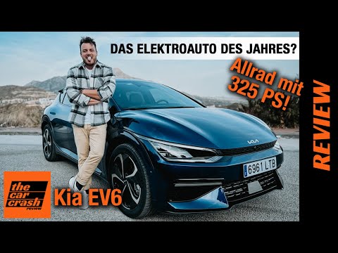 Kia EV6 (2022) im Test! Das Elektroauto des Jahres ab 44.000€?! Fahrbericht | Review | AWD | GT Line