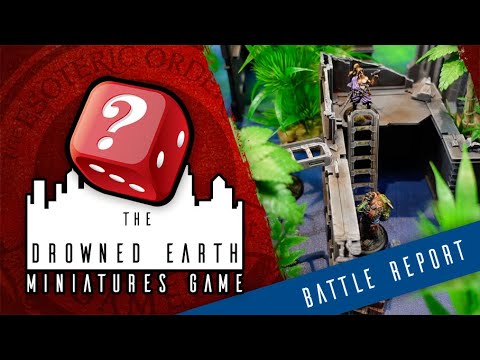 The Drowned Earth Battle Report: Post-Apocalyptic Jungles, Intelligent Apes, Parkour and DINOSAURS!
