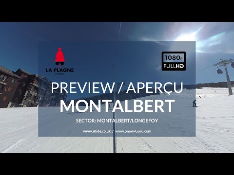 La Plagne guide | Montalbert téléski / drag lift | La Plagne | Montalbert/Longefoy | Preview/Aperçu