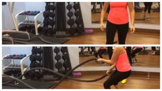 preview picture of video 'Rope Workout at Rox Fitness Center'