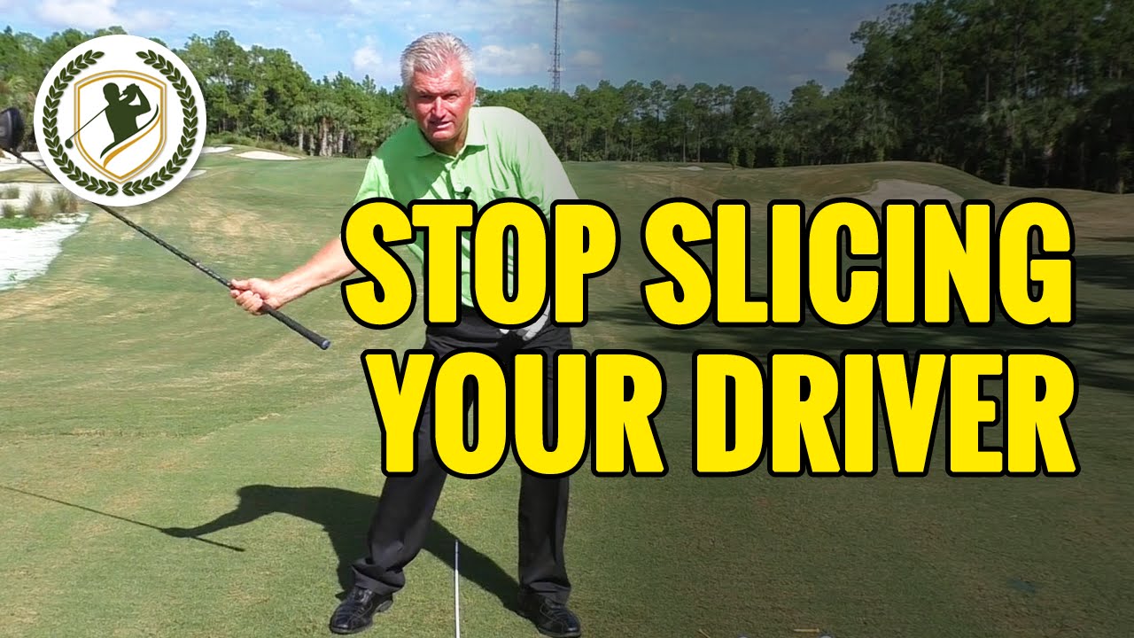 HOW TO FIX A GOLF SLICE WITH DRIVER IN 2 MINUTES!