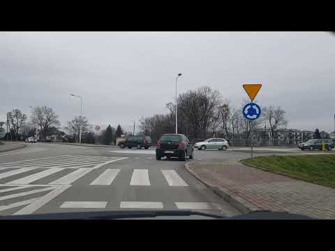 Egzamin prawo jazdy Krosno. Przejazd skrzyżowaniem wielopoziomowym "Guzikówka" zobacz koniecznie!