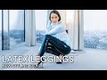 LATEX Leggings Or Business Pants NIGHT AND DAY OUTFIT