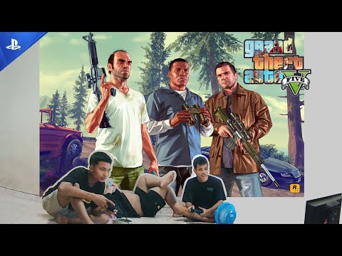 TRIO MONSTER ❗SELESAIKAN SEMUA MISI SERU DAN EPIC DI GTA V [PS4]