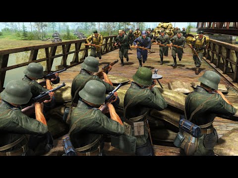 An Entire German Army Charges 20 SOLDIERS!? - Call to Arms: Gates of Hell Mod Battle Simulator