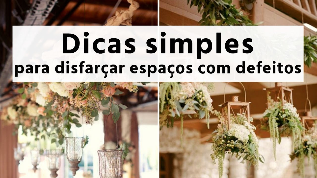 Dicas simples de decoração para uma festa de casamento sem grana