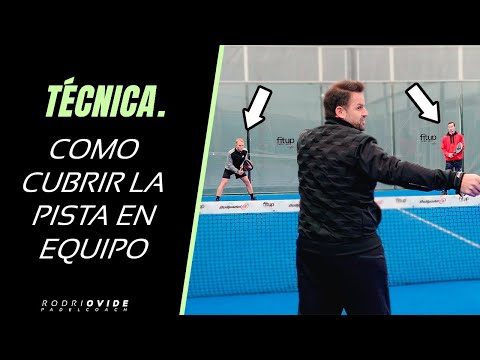 APRENDE A CUBRIR LA PISTA EN EQUIPO SIN DEJAR HUECOS