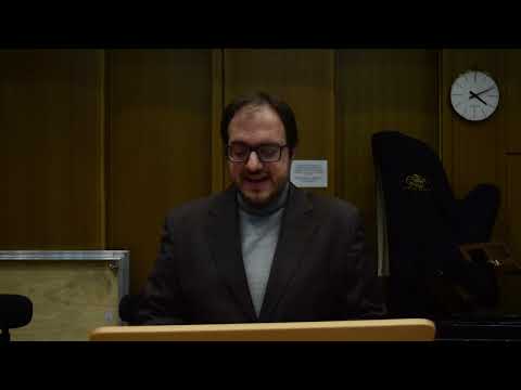Stanza Junior Piano Competition- A Short History of the Piano Recital- Titos Gouveli