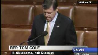Rep. Cole Introduces Resolution in Honor of Wayman Tisdale