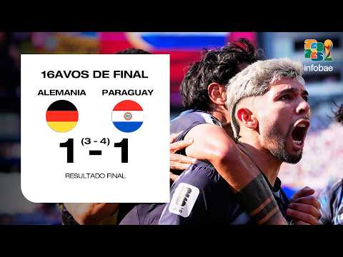 Resumen Alemania vs Paraguay