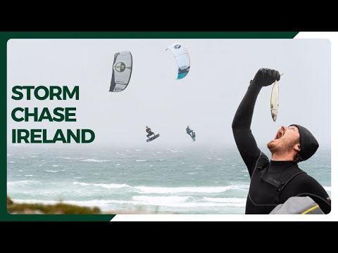 Storm chase IRELAND | Spacex Kitesurfing