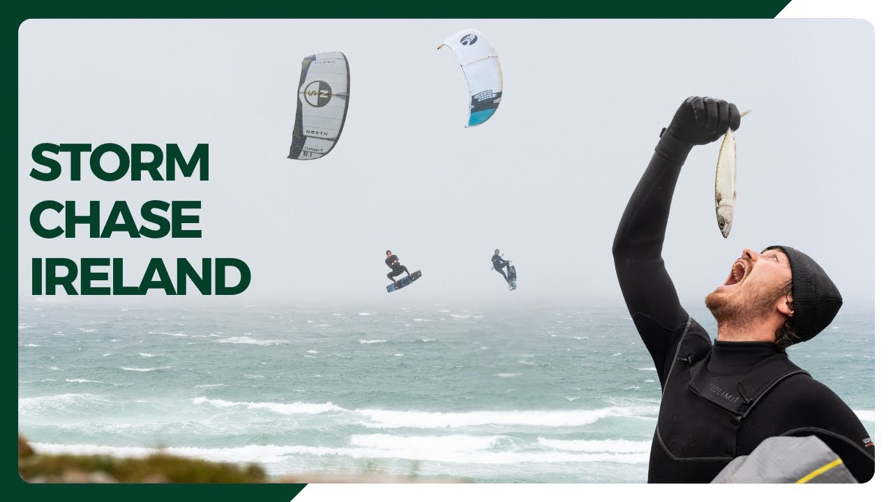 Storm chase IRELAND | Spacex Kitesurfing