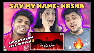 KR$NA - SAY MY NAME | REACTION BY DNM