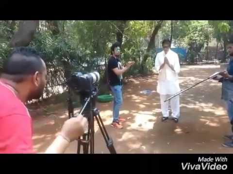 Papon & Amitabh Bacchan shooting for Namami Brahmaputra Theme Song Glimpse