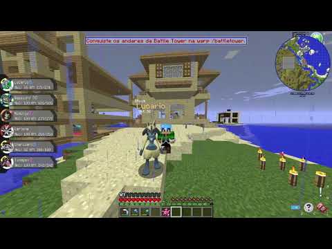 PIXELMON #7 - COMO FAZER UM LUCARIO PERFEITO!! (Pixelmon Brasil)