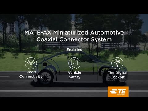Miniaturized Automotive Coaxial Connectors - MATE-AX - YouTube