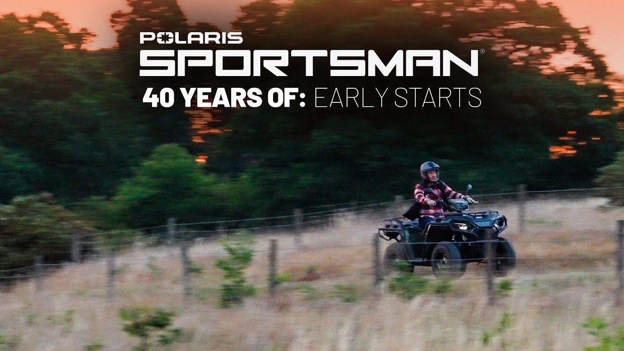 40 Years of Early Starts | Polaris ATVs
