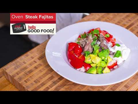 Oven Steak Fajitas