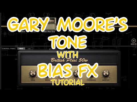 Gary Moore's tone with Positive Grid Bias FX plugin | tutorial