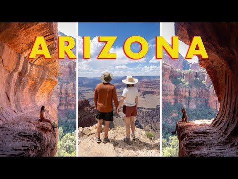 How to Plan the Ultimate Grand Canyon & Sedona Road Trip! #grandcanyon #sedona #subwaycave
