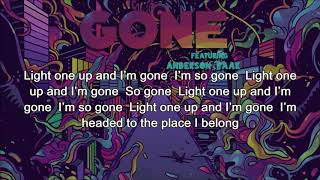 Mr. Probz feat. Anderson .Paak - Gone [Simple Lyrics] NEW! 2017