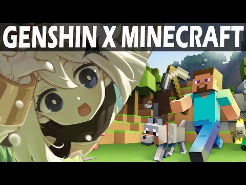 Genshin Impact & Minecraft Crossover?
