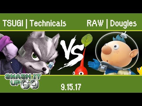 TSUGI | Technicals (Fox) vs RAW | Dougles (Olimar) - SIU 69 - Wii U