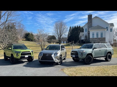Battle of the Brutes! 2022 Toyota 4Runner TRD Pro or Lexus GX460?