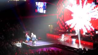 American Idol Season 11 top ten performing &quot;Moves Like Jagger&quot; by Maroon 5 @ Target Center