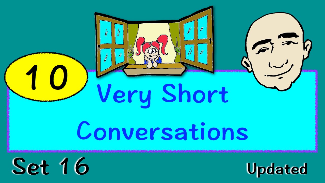 10 Very Short Conversations | Set 16 | English Speaking Practice | ESL | EFL