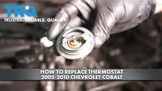 How to Replace Thermostat 2005-2010 Chevrolet Cobalt
