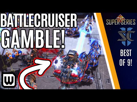 StarCraft 2: SpeCial BATTLECRUISER Tactics vs Protoss?! (Best of 9)