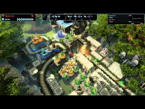 Defense Grid 2 Gold Medal Walkthrough 07 - Split Decision - Story